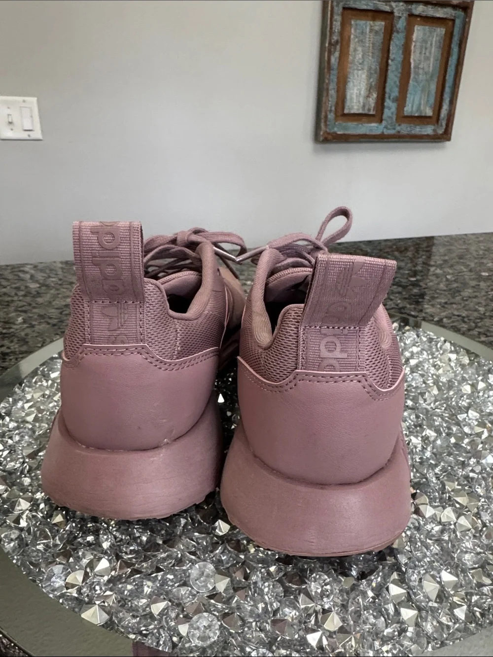 adidas Mauve Pink Runner athletic Sneakers M6 W8